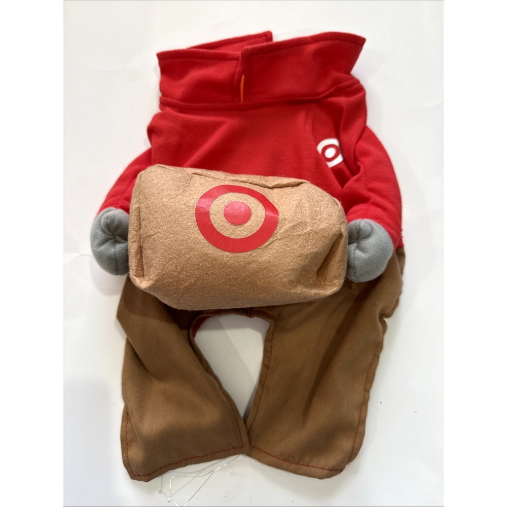 Hyde & Eek Target Delivery Dog Cat Halloween Costume Red Large